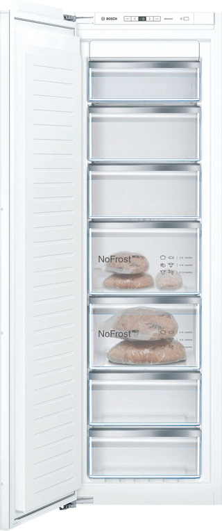 Bosch GIN81AEF0G Integrated Frost Free Tall Freezer