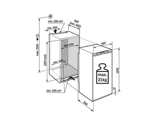 Liebherr IRBci4550 Built In Larder Fridge