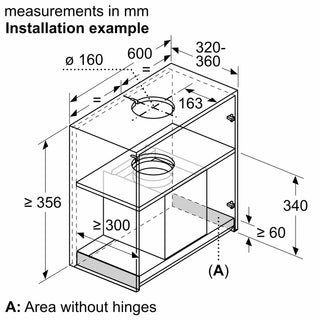 Siemens LJ67BAM60B Canopy Hood
