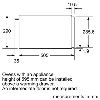 Neff N1AHA02N0B Warming Drawer
