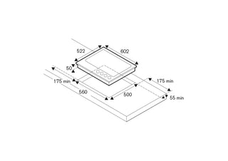 Bertazzoni P604LPRO Gas Hob