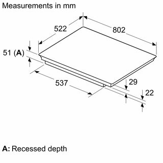 Bosch PIV831HB1E Induction Hob
