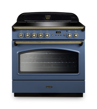 Rangemaster Classic FX 90cm Induction Range Cooker With Brass Trim