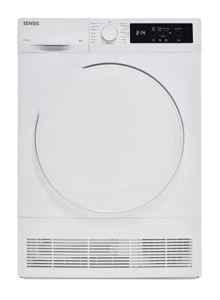 Sensis TDCF018BW 8kg Condenser Tumble Dryer