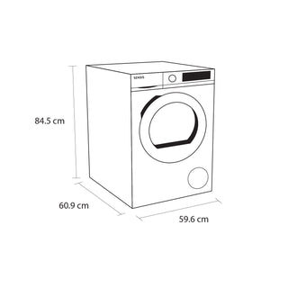Sensis TDHF019A2W Heat Pump Tumble Dryer