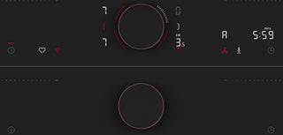 Neff V68YYX4B0 Flex Design Matt Black Venting Induction Hob