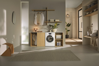 Miele WEJ885 WCS PWash&TDos&Steam Lotus White Washing Machine