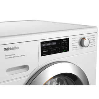 Miele WEJ885 WCS PWash&TDos&Steam Lotus White Washing Machine