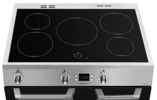 Leisure 90cm Induction Range Cooker with Three Ovens
