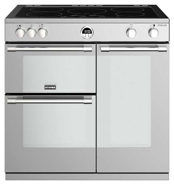 Stoves 444444488 S900EI Sterling 90cm Stainless Steel Induction Range Cooker