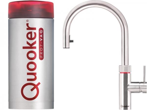 Quooker 7XRVS PRO7 Flex Stainless Steel Boiling Water Tap