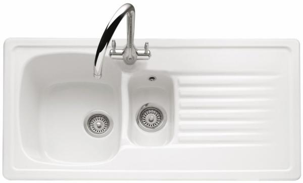 Caple ASH15W Ashford Inset Ceramic Sink