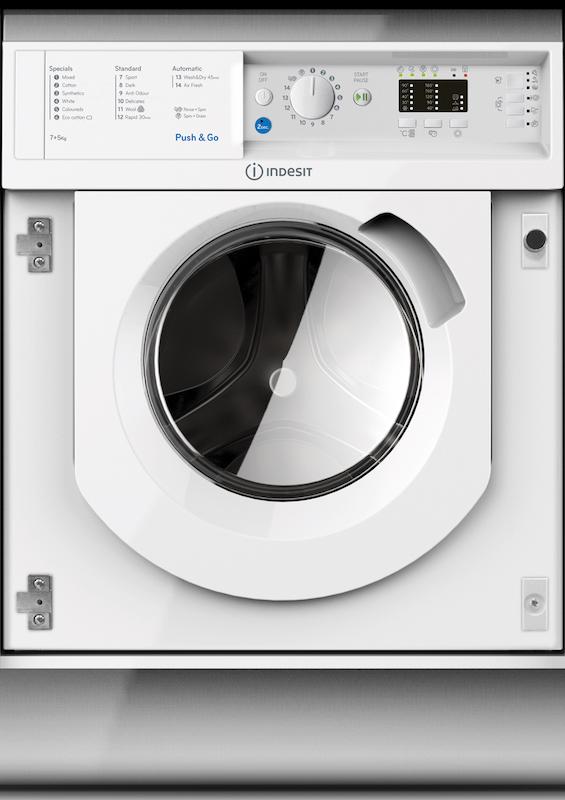 Indesit BIWDIL7125 Integrated Washer Dryer