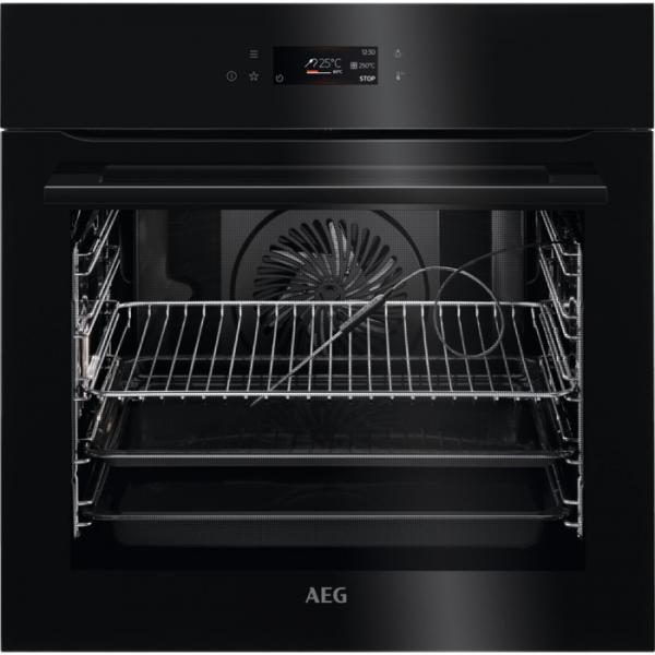 AEG BPK748380B Black Pyrolytic Single Oven