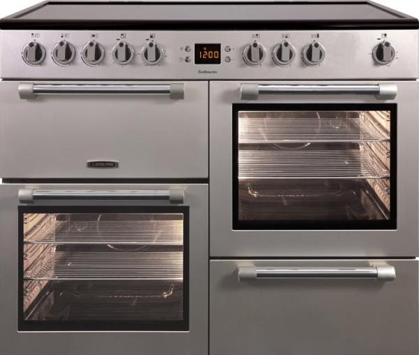 Leisure CK100C210S Silver Cookmaster 100cm Electric Range Cooker
