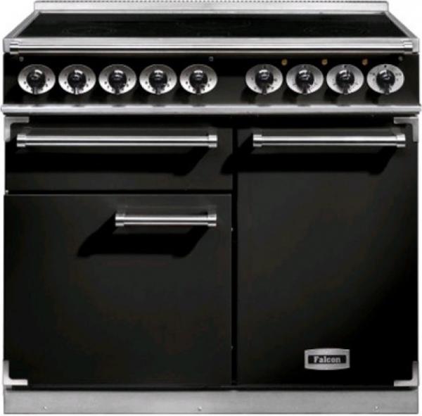 Falcon F1000DXEIBL/C-EU 100100 1000 Deluxe Induction Black Range Cooker (DISPLAY)