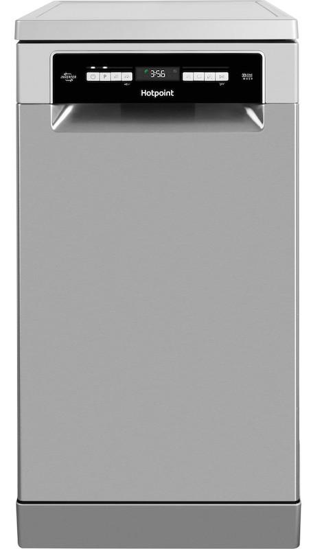 Hotpoint HSFO3T223WX Inox Slimline Dishwasher