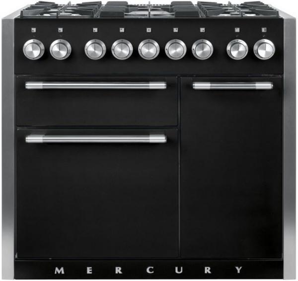 Mercury MCY1000DFAB/ 93130 1000 Dual Fuel Ash Black Range Cooker