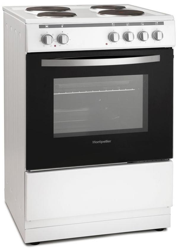 Montpellier MSE60W 60cm Electric Cooker