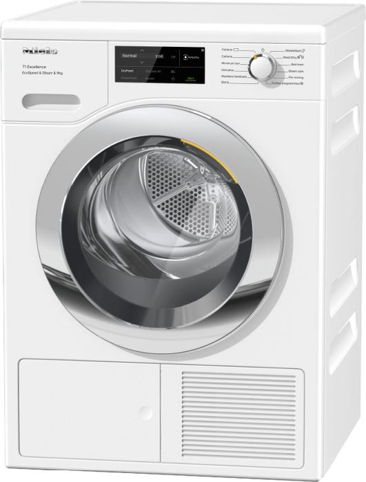 Miele TEL785WP 9kg Heat Pump Tumble Dryer with Steam