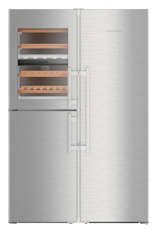 Liebherr SBSes 8496 / SBSes8496 120cm American Side by Side Stainless Steel Fridge Freezer