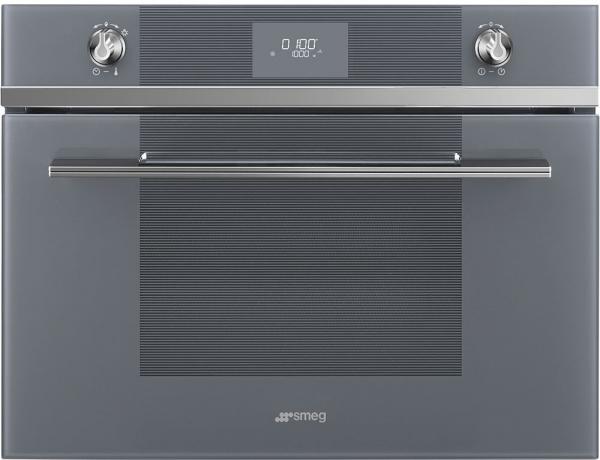 Smeg SF4101MS 45cm Linea Microwave Oven with Grill