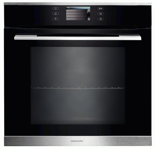 Rangemaster RMB610PBL/SS 11216 Built-In 10 Function Pyrolytic Single Oven