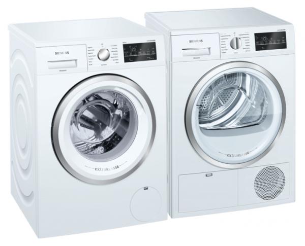 Siemens WM14UT93GB / WT47RT90GB - 9kg Washing Machine / 9kg Heat Pump Dryer Pack