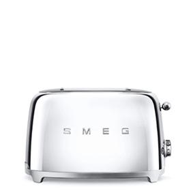 Smeg TSF01SSUK Chrome 2 Slice Toaster