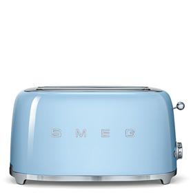 Smeg TSF02PBUK Pastel Blue 4 Slice Toaster